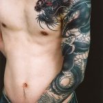 50 Tatuajes de Dragones y sus Significados tatuajes dragones brazo mangas 5 150x150