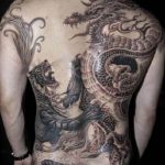 50 Tatuajes de Dragones y sus Significados tatuajes dragones tigres yin yang 5 150x150