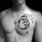 50 Tatuajes de Dragones y sus Significados tatuajes dragones tribales hombres 2 150x150