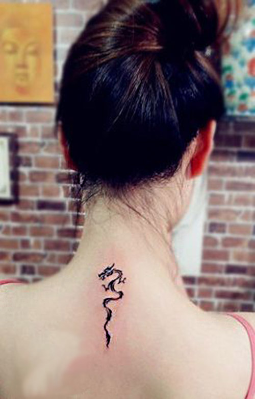 tatuajes mujer de dragones 5 - tatuajes de infinito