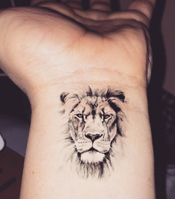 tatuajes pequeños leones 3 - leones