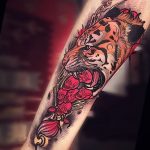 65 Tatuajes de Tigres y sus Significados - Tatuajes Geniales tatuajes tigres brazo hombro 1 - tigres
