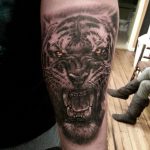 65 Tatuajes de Tigres y sus Significados - Tatuajes Geniales tatuajes tigres brazo hombro 3 - tigres