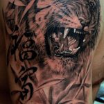 65 Tatuajes de Tigres y sus Significados - Tatuajes Geniales tatuajes tigres brazo hombro 6 - tigres