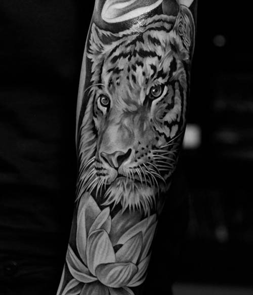 tatuajes tigres mujeres lindos 3 - tigres