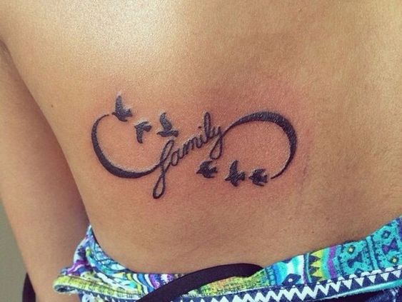 con nombres 4 - tatuajes de infinito