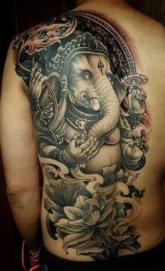 de elefantes hindu 4 - tatuajes de elefantes