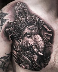 de elefantes hindu 5 - tatuajes de elefantes
