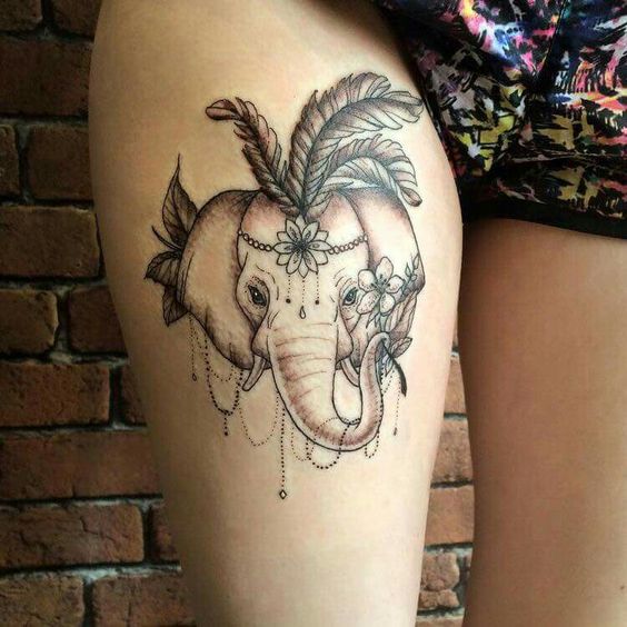 elfantes hindu para mujeres 3 - tatuajes de elefantes