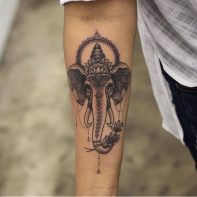 elfantes hindu para mujeres 4 - tatuajes de elefantes