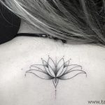 portada tatuagem flor de lotus - tatuajes de búhos