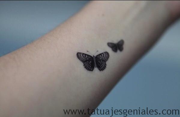 tatto pequeños mariposas 1 - tatuajes pequeños