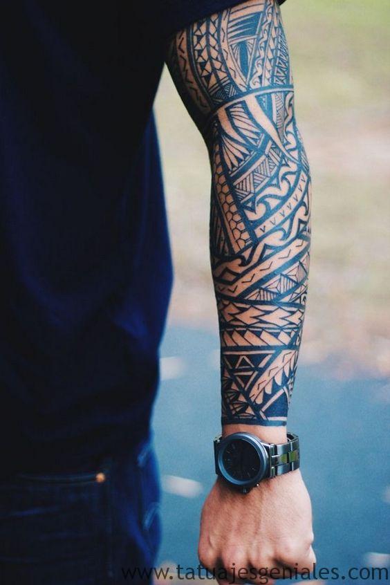 tattoo brazo manga completo 3 - tatuajes en el brazo