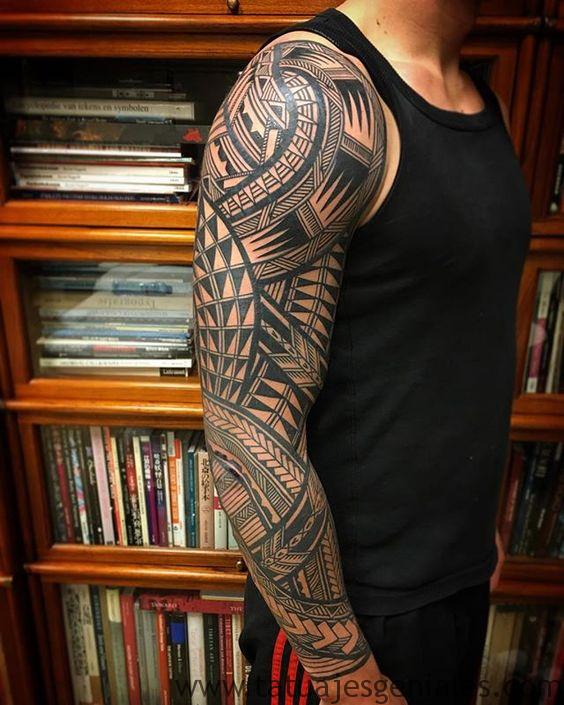 tattoo brazo manga completo 5 - tatuajes en el brazo