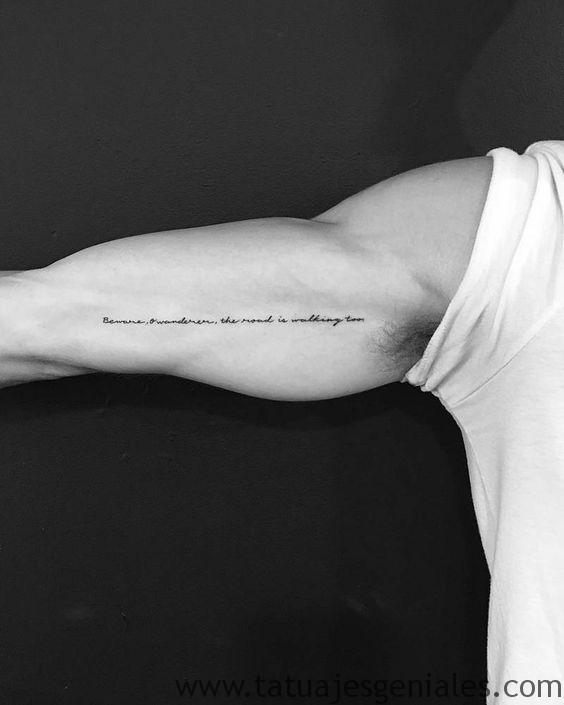 tattoo brazos frases nombres 2 - tatuajes en el brazo