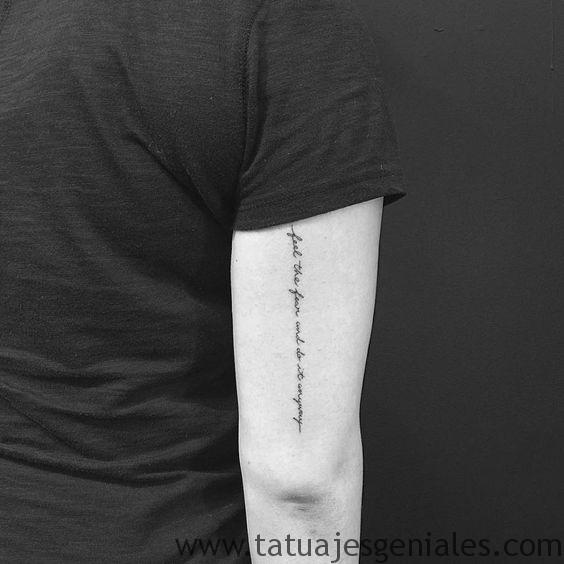 tattoo brazos frases nombres 6 - tatuajes en el brazo