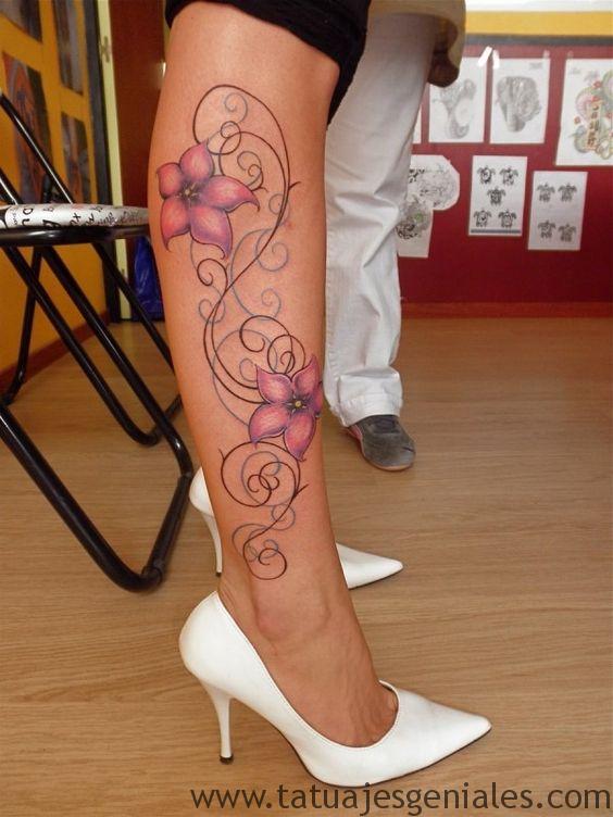 tattoo piernas mujeres 3 -