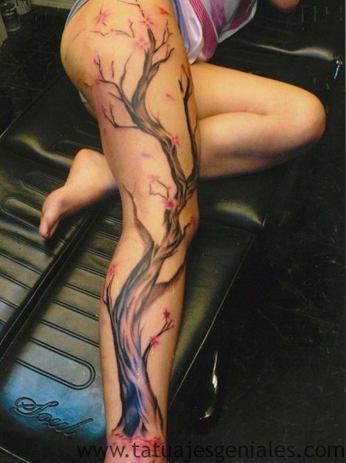 tattoo piernas mujeres 6 -