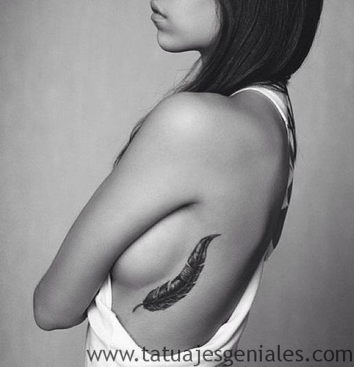 tattoo plumas costillas 2 -