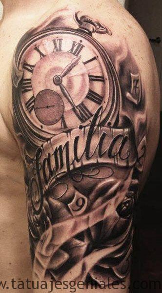 tattoo reloj en el brazo 2 - tatuajes de relojes