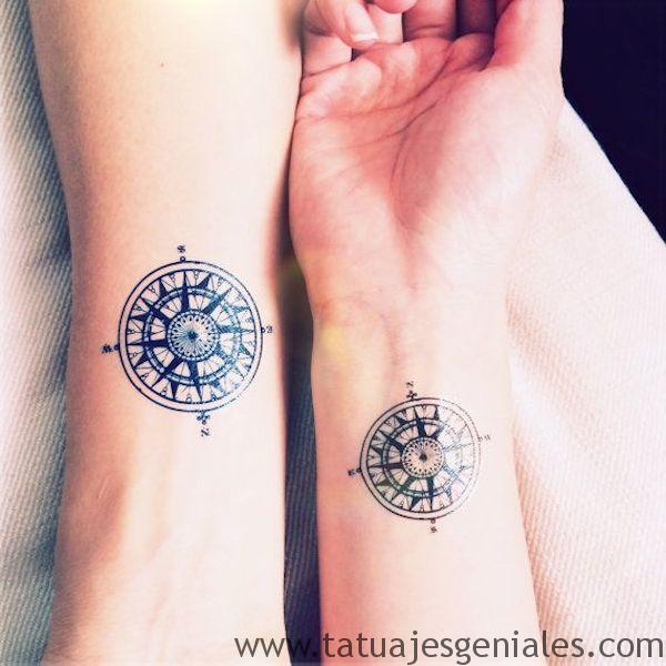 tatuaje pequeño pareja hermana amiga 4 - tatuajes pequeños