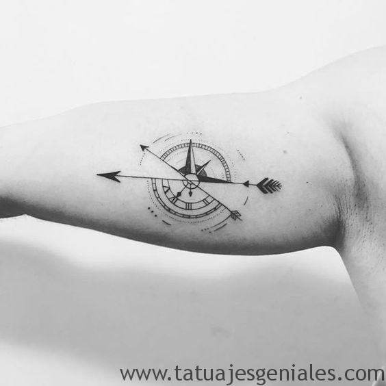 tatuajes brujula hombres 7 - tatuajes para hombres