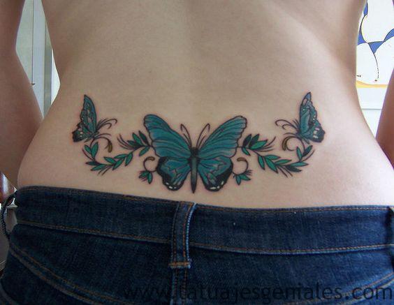 tatuajes caderas mariposas 1 -