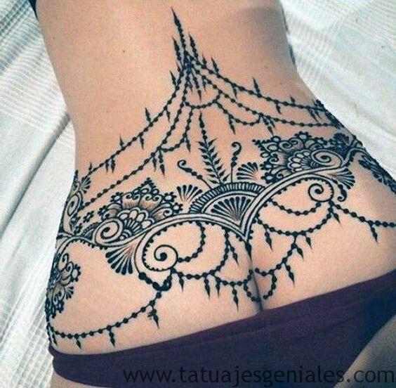 tatuajes caderas tribales 3 -