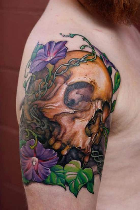 tatuajes de flores para hombre 3 -