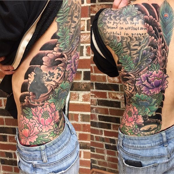 tatuajes de flores para hombre 8 -