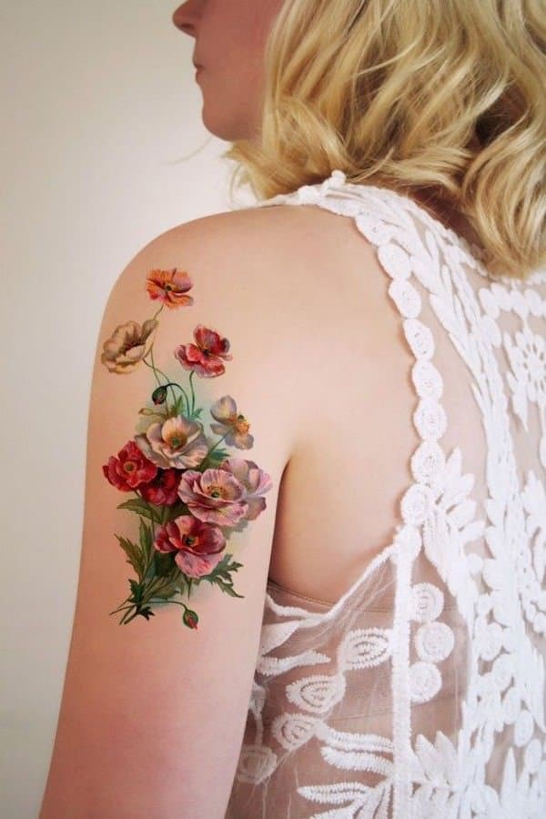 tatuajes de flores para mujeres 2 -