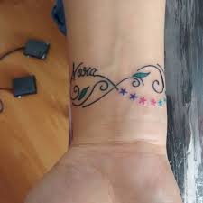 tatuajes de infinito con estrellas 4 - tatuajes de infinito