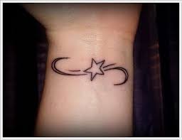tatuajes de infinito con estrellas 6 - tatuajes de infinito