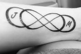 tatuajes de infinito con iniciales 3 - tatuajes de infinito