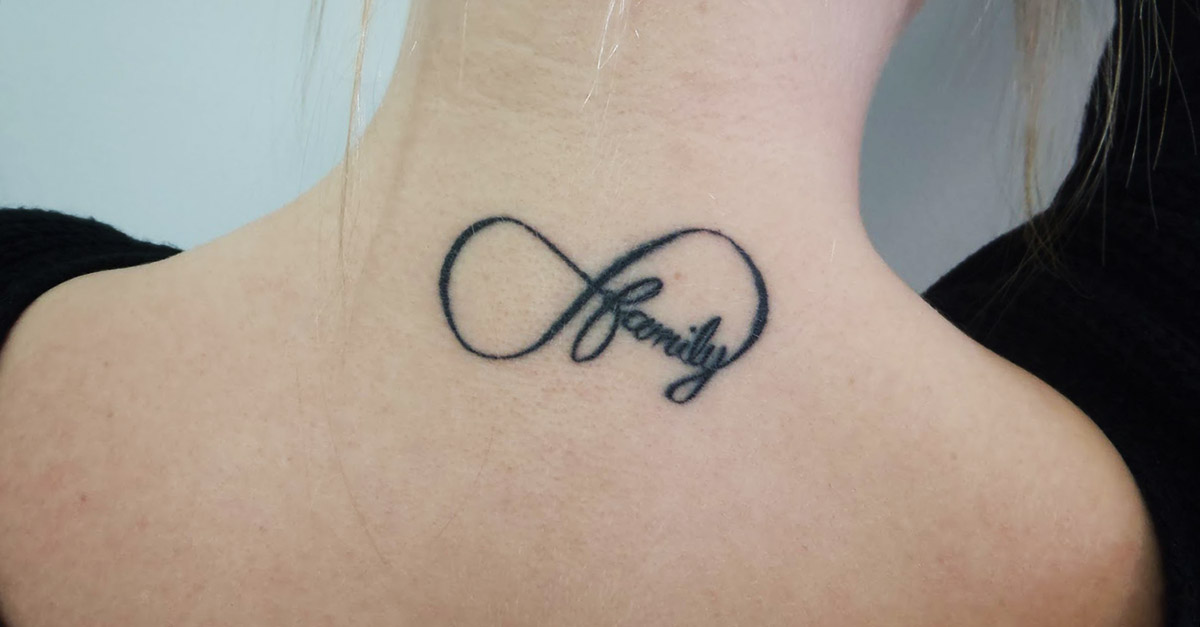 tatuajes de infinito familia - tatuajes del sol