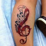 +40 Ideas de Tipografías y Letras para Tatuajes (Decoraciones) - Tatuajes Geniales tatuajes de letras musicales 4 -