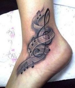 tatuajes de letras musicales 7 260x305 -