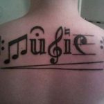 +40 Ideas de Tipografías y Letras para Tatuajes (Decoraciones) - Tatuajes Geniales tatuajes de letras musicales 8 407x305 -