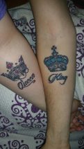 tatuajes de parejas con coronas 9 121x215 -
