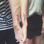 Tatuagens para Casal: + 89 Idéias de Tatuagem do Amor - Grandes Tatuagens tatuajes de parejas pequeños 2 205x205 -