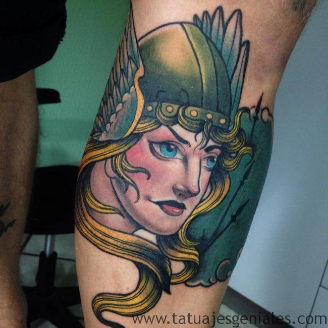 tatuajes mujeres vikingas 2 -