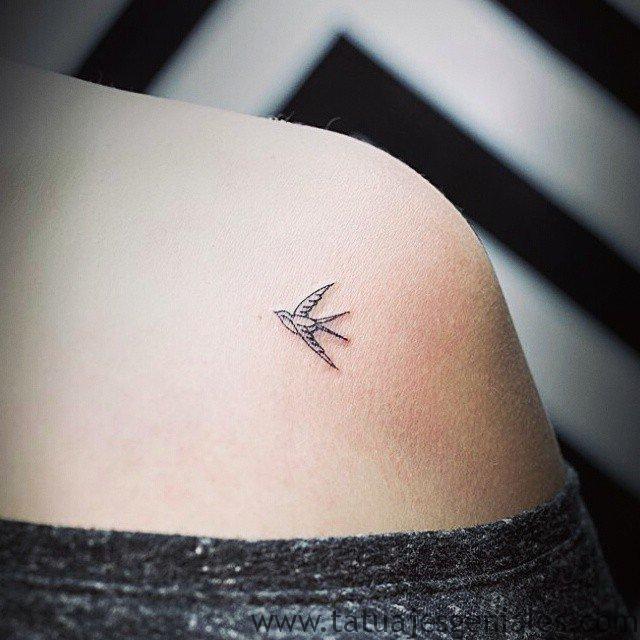 +120 Originales Tatuajes Pequeños con Significados - Tatuajes Geniales tatuajes pequeños mujer 21 - tatuajes pequeños