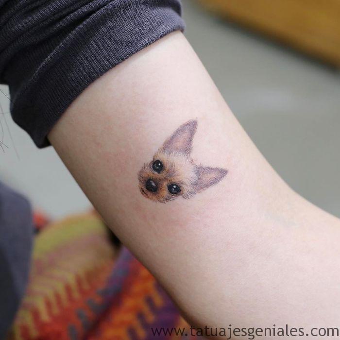 tatuajes perros pequeños muñecas 3 - tatuajes de perros