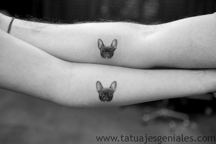 100 Tatuajes de Perros para amantes de sus mascotas - Tatuajes Geniales tatuajes perros pequeños muñecas 2 - tatuajes de perros