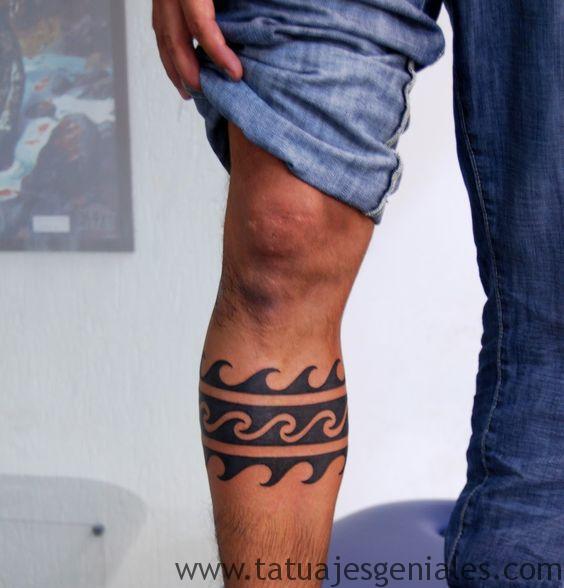 tatuajes pierna tribales 5 -