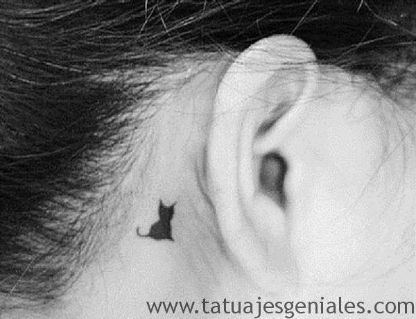 tatus diminutos gatos animales 5 - tatuajes pequeños