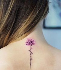 con flores 2 - tatuajes de infinito
