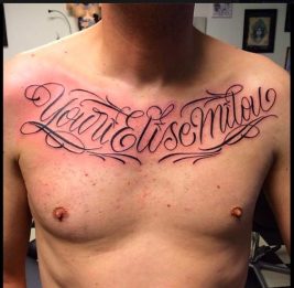 de nombres y letras 6 - tatuajes para hombres