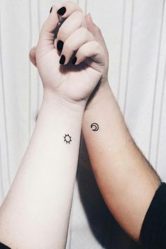 madrehija pequeC3B1os 2 - tatuajes de anclas