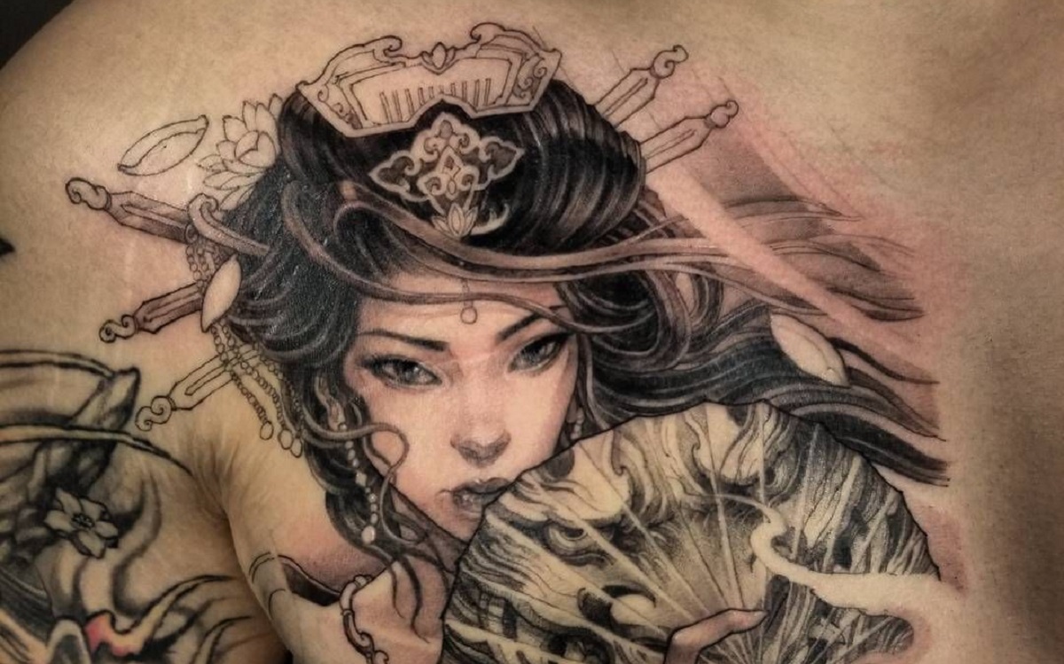 tattoo geisha portada 1 - tatuajes para hombres